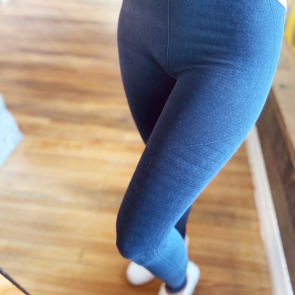NEED FOR SPEED MOTO LEGGINGS- WASHED INDIGO - Picture 6 of 10
